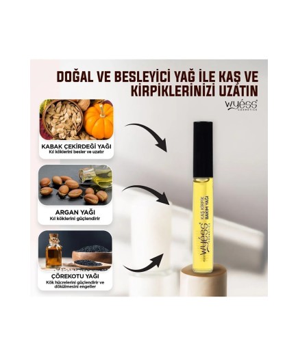 Kaş Kirpik Bakım Yağ Serumu