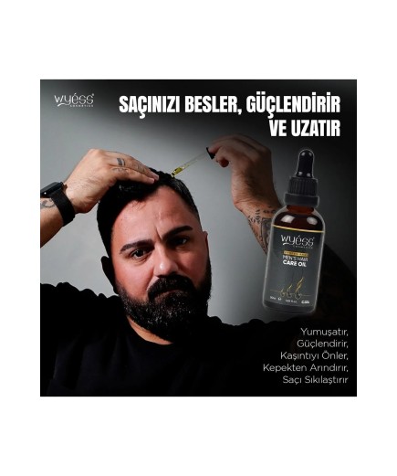 Erkek Saç Bakım Yağı Serumu
